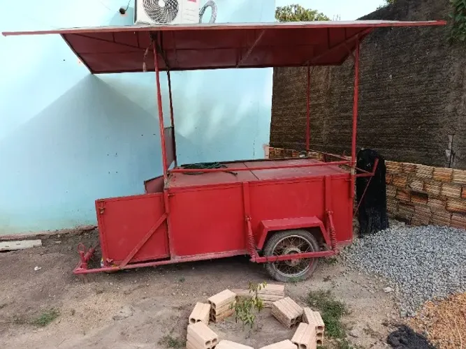 reboque para venda de alimentos