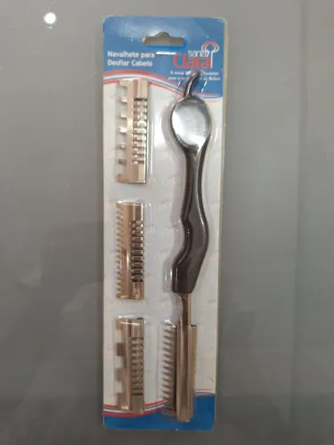 Navalhete para desfiar cabelo Santa Clara
