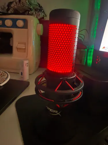 Microfone Condensador Gamer HyperX QuadCast USB