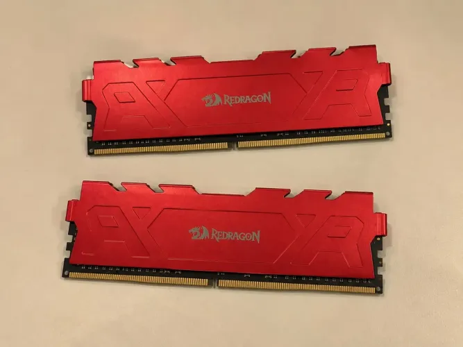 2x Memória RAM Redragon 16GB DDR4 3200MHz (2x 16gb) 32gb de ram LEIA A DESCRIÇÃO