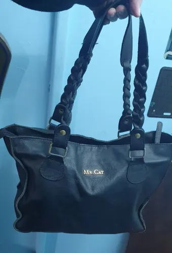 Bolsa Mr. Cat Original Couro Perfeita. Linda!