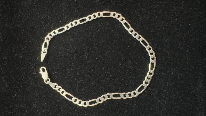 Pulseira de prata 925 modelo 3x1legitima 4mm