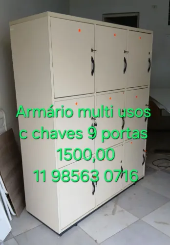 ARMARIOS MULTI USOS 9 CHAVES