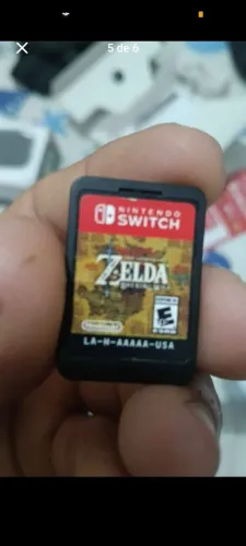 cartucho do jogo do Zelda