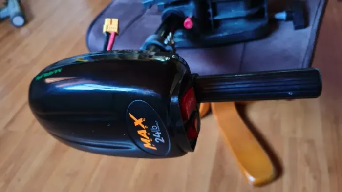 Motor Elétrico Max Force T24 Lbs Para Caiaque Maruri