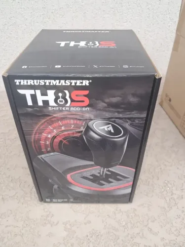 Thrustmaster Th8s Shifter Add-on, câmbio de volante de 8 marchas