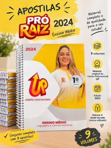 VENDO APOSTILAS PRÓ RAIZ