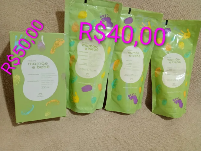 Mamãe e bebê natura