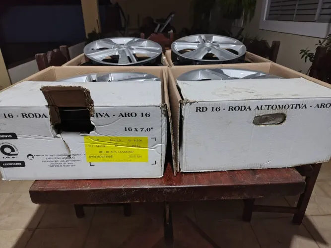 Rodas Nissan Kicks aro 16