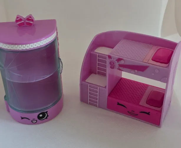 Shopkins Beliche e grarda roupas