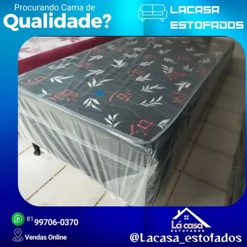 CAMA BOX - SOLTEIRO