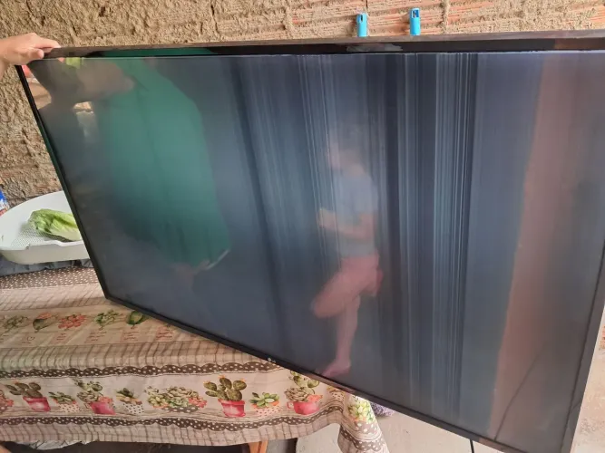 Smart tv lg 49 defeito tela