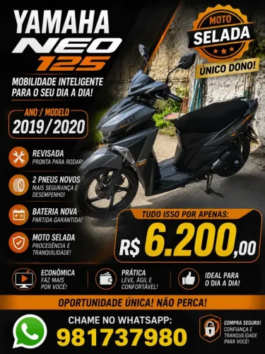 VENDO NEO 125 YAMAHA 