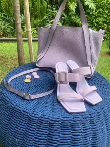 Kit bolsa, sapato, cinto Arezzo