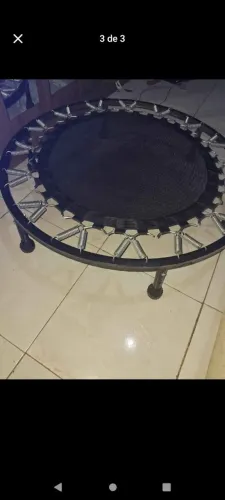 Cama elástica para prática de jump 
