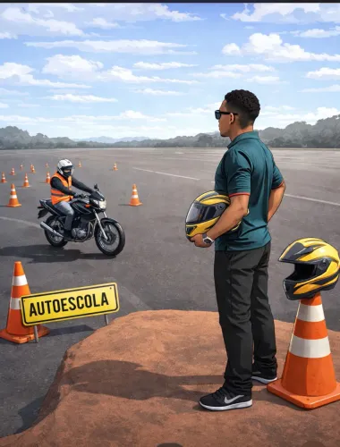 Instrutor de Moto | Aulas Práticas | Passe na Prova sem Medo