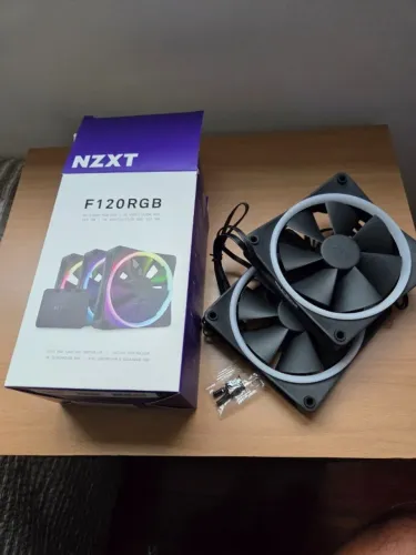 Kit 2 Fan Ventoinha RGB NZXT 120mm