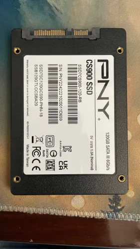 SSD PNY 120GB SATA - Perfeito Estado - Ótimo para Upgrade