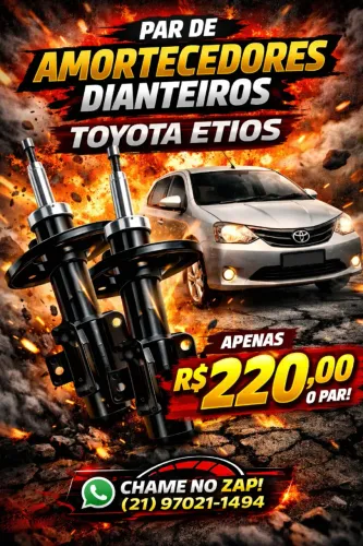 Amortecedor dianteiro etyos
