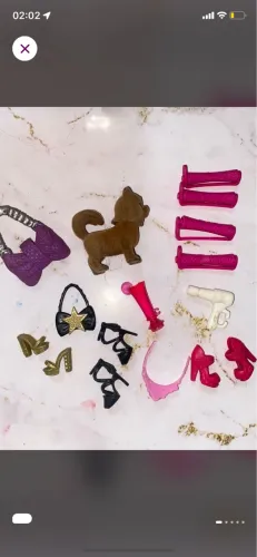 Acessórios da Barbie 