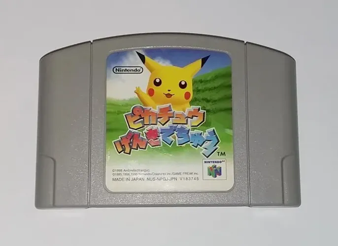Nintendo 64 Jogo Original Japonês Hey You Pikachu! N64