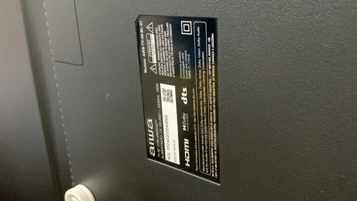 TV AIWA 55 - com defeito
