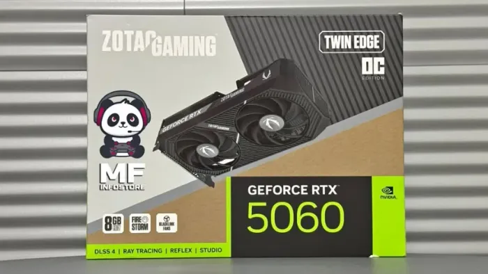 Placa de Vídeo RTX 5060 8GB Zotac Twin Edge