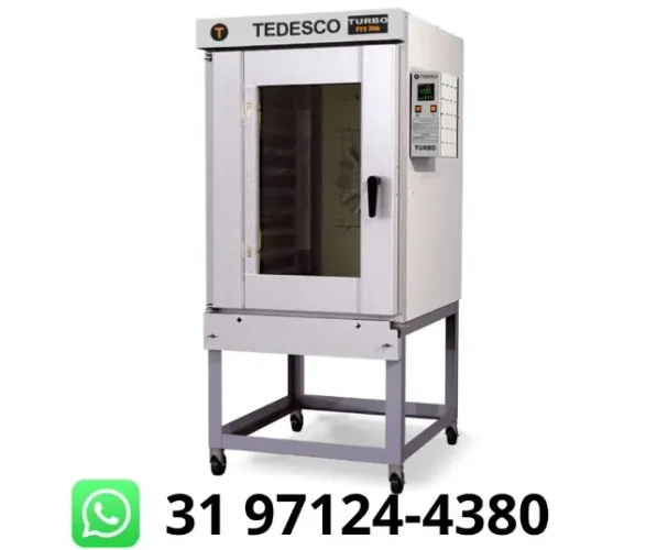 Forno Turbo 10 Esteiras Elétrico Trifásico
