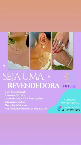Procura-se revendedora de semi jóias