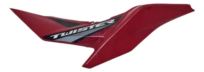 Carenagem Lateral Esq Honda Cb 250f Twister C/ Detalhe 60661 Vermelho