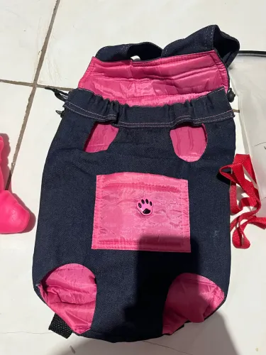 Canguru e mordedor pra Pet pequeno