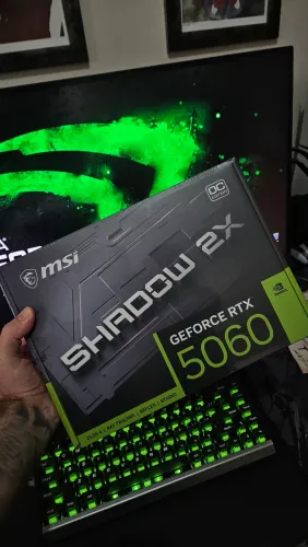 Placa de vídeo RTX 5060 8gb MSI shadow 2x Lacrado
