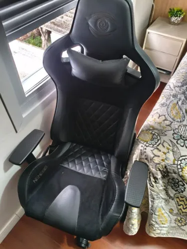 Cadeira Gamer Premium Elements Nemesis (Preta) - BARATO PRA VENDER LOGO