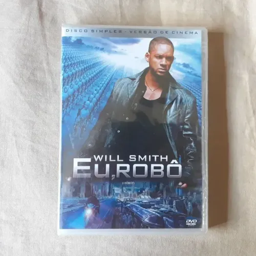DVD Eu, Robô (Will Smith) Original e Lacrado de Fábrica DUBLADO e LEGENDADO