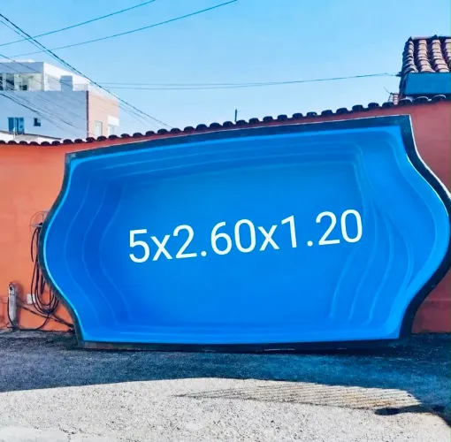 Mega Promoção Piscina De Fibra de 5 Metros Design sofisticado! Direto da fábrica.