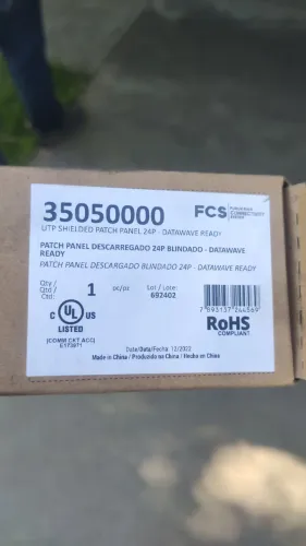Patch panel blindado Furukawa