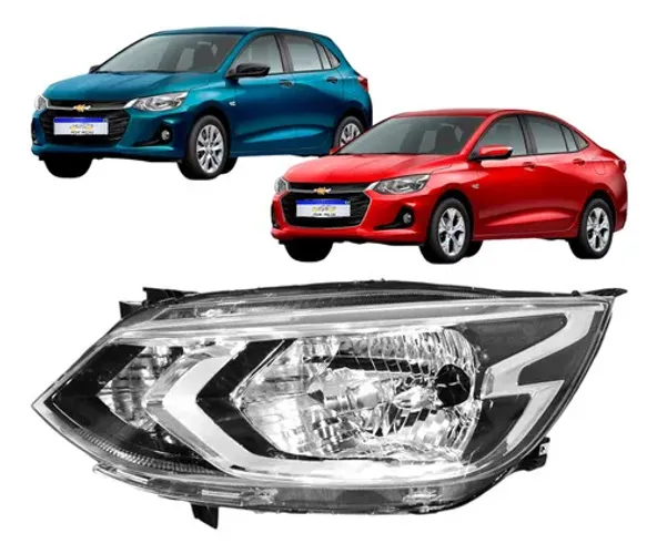 Farol Chevrolet Onix Plus Ltz 2020 2021 2022 2023 2024 25 Le Esquerdo