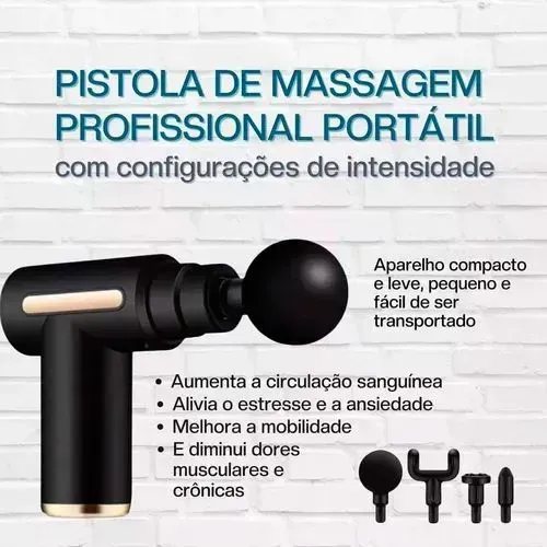 Massageadora Elétrica Miofascial Corporal Fisioterapia Tratamento
