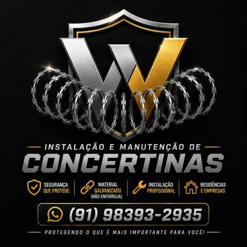 Instalação de concertinas