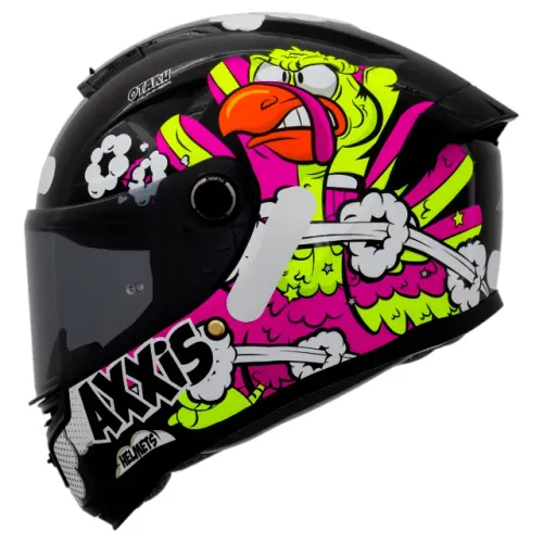Capacete Axxis Hummer B Otaku C8 - Gloss - somos loja, parcelamos