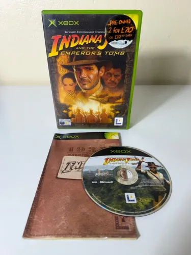 Indiana Jones and the Emperor's Tomb Xbox clássico