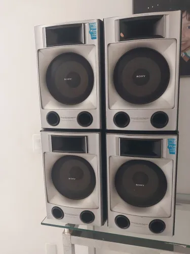 CONJUNTO DE CAIXAS DE SOM SONY