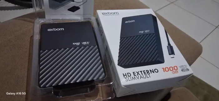 HD Externo Slim Vaiut 1000GB