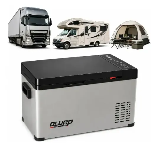 Geladeira Portátil 20 Litros Quadrivolt Onibus Caminhão Motorhome Carro