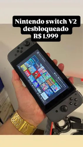 Nintendo switch V2 desbloqueado