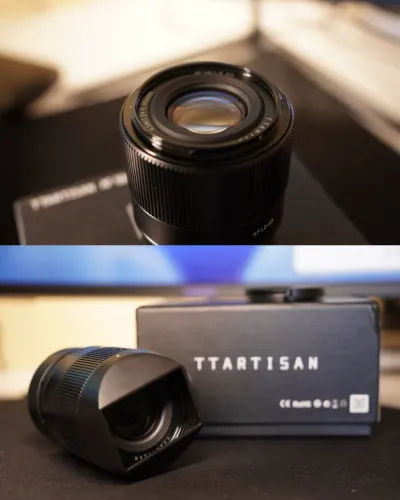Lente TTArtisan 56mm f/1.8 (Estado de Nova)