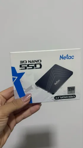 SSD Netac 128GB SATA III 2.5? ? Novo - 150 