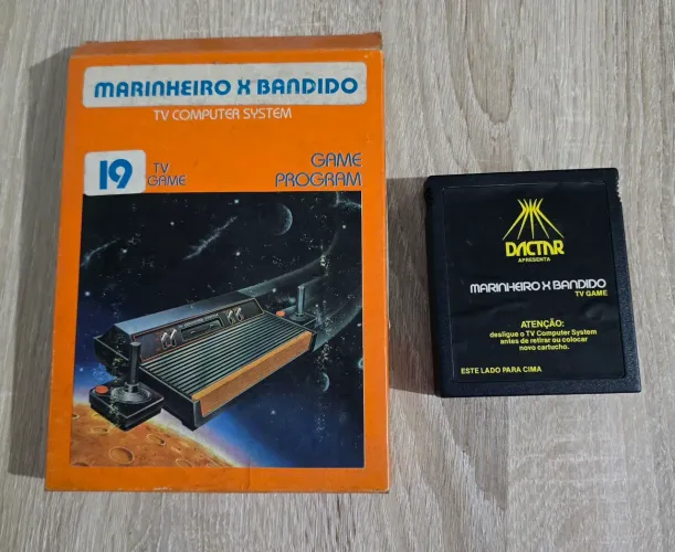 Dactar i Milmar jogo Marinheiro Vs Bandido nacional para Atari 2600