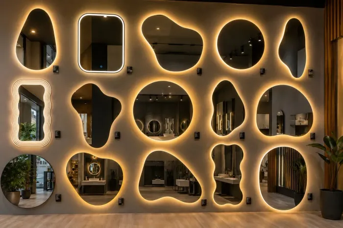 Espelhos Orgânicos e com Leds