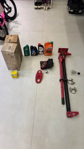 Vendo macaco hi lift e patesca off road